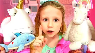 Nastya vio bruja dañina en un sueño extraño | recopilacion de videos para niños