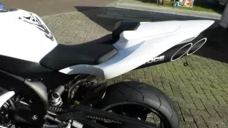 Yamaha R1 RN12 2004 2005 2006 white with toce exhaust please like and subscribe for more!