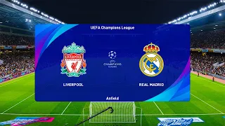 Liverpool vs Real Madrid | UEFA Champions League | Pes 2021