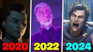 Evolution of Midas in Fortnite Trailers, Shorts & Cutscenes