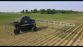 Yield Center 360 Rain Unit running Autonomously in an Ohio Corn Field