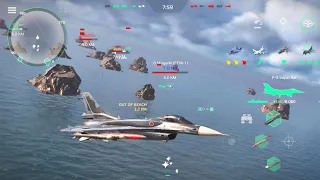 F-2 SUPER KAI Strike Fighter gameplay Alpha Test : Modern Warships