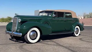 1937 Cadillac Series 75 V8 Convertible Sedan, Sympathetic Restoration, Two Longtime Family Owners!