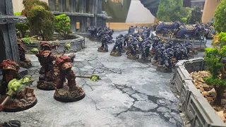 Word Bearers vs Ultramarines: Warhammer Horus Heresy Battle Report