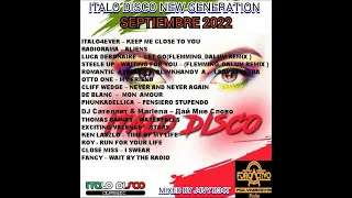 ITALO DISCO NEW GENERATION SEPTIEMBRE 2022