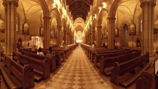 360 video: Inside St Mary's Cathedral, Sydney, Australia