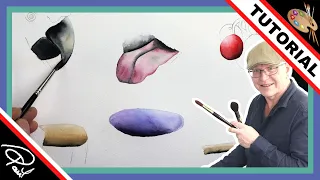 Wet on Wet WATERCOLOR Painting TUTORIAL