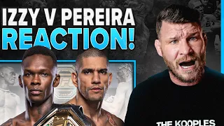 BISPING REACTS TO ISRAEL ADESANYA vs ALEX PEREIRA RESULT! | UFC 281 SHOCK!