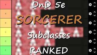 D&D 5e Sorcerer Subclass Tier List Part 2