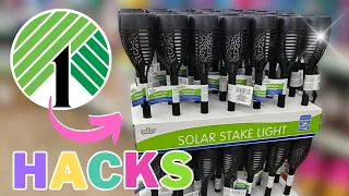 BRILLIANT 🤯 Dollar Tree DIY Crafts using SOLAR LIGHTS