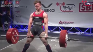 Owen Hubbard - 777kg 3rd Place 83kg - IPF World Classic Powerlifting Championships 2018