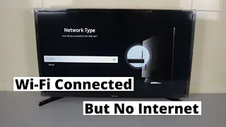 Samsung Smart tv Connected to Wi-Fi But No Internet | How to Check