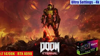 Doom Eternal (RTX 4090 - i7 14700K - Ultra Settings - 4K)