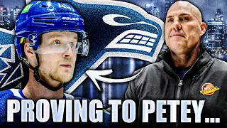 RICK TOCCHET SPEAKS OUT: TRYING TO PROVE TO ELIAS PETTERSSON (Vancouver Canucks News & Rumours 2023)