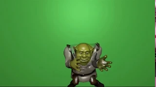 Shrek dancing orange justice  green screen (shrek bailando justicia naranja en pantalla verde)