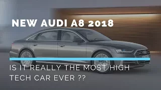 New Audi A8 2018 review   IS IT REALLY the most high tech car ever