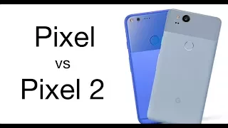 Pixel vs Pixel 2 Сравнение скорости работы на Android 8.1