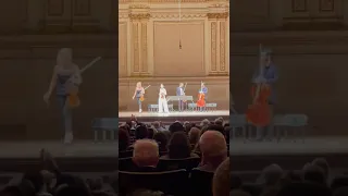 Anne-Sophie Mutter and friends at Carnegie Hall #shorts