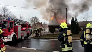 Bremenhain: Werkstatt in Flammen