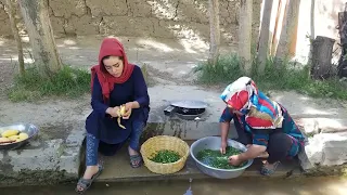 Village Life Afghanistan | How to make Veggie Patty | @TastyFoodies
