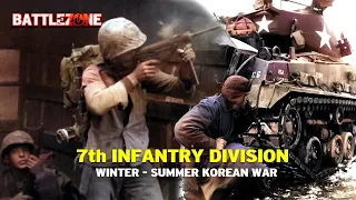 BATTLEZONE | 7th INFANTRY DIVISION | Korean War Documentary | S1E5