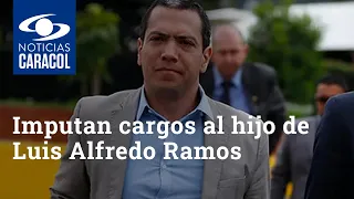 Por tiquete aéreo a un fiscal, imputan cargos al hijo de Luis Alfredo Ramos