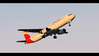 X-Plane 11 ToLiss A321 ULTRA 1440p -  Low visibility landing at LEBB (Bilbao)