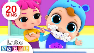 This is the Way We Brush Our Teeth | Kids Songs by Little Angel