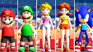 【マリオ＆ソニック東京2020オリンピック】4 x 100 リレー - 全キャラクター