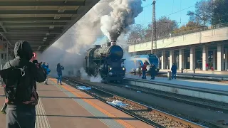 Gőzmozdonyos nosztalgiavonat #10 - Budapest