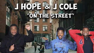 J Hope J Cole On The Street Reaction #bts