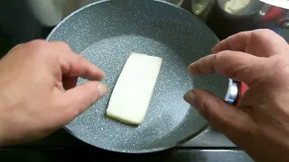 Жареный сыр это вкусно!