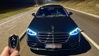 NEUE Mercedes MULTIBEAM LED gegen DIGITAL LIGHTS - Test & Demonstration im Dunkeln