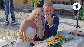 Traumhochzeit von Yvonne und Erik | Sturm der Liebe