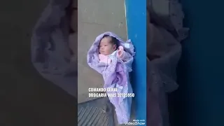 BEBÊ ABANDONADO EM SALINAS MG