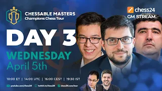 CCT 2023 | Chessable Masters Division II | Day 3 | Peter Leko & Peter Svidler