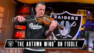 ESPN’s Jason Fitz Plays ‘The Autumn Wind’ on the Fiddle | Las Vegas Raiders | NFL