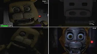 ALL JUMPSCARES SERIES #1 - Five Nights at Maggie's