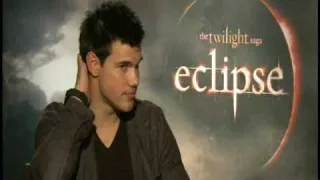 Twilight Saga Eclipse: Taylor Lautner Interview - Part 1