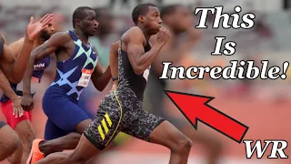 This Is Insane!!! Erriyon Knighton's Unbelievable run that left the World Stunned !!!