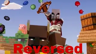 Minecraft village and pillage update trailer In Reverse