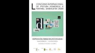 Exposición obras seleccinadas en el L Concurso Internacional de Pintura Homenaje a Rafael Zabaleta