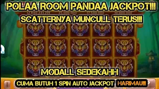 POLA ROOM PANDA JACKPOT!!! CUMA BUTUH 1x SPIN LANGSUNG DAPAT FULL HARIMAUU!!! Di MODAL SEDEKAH!!!