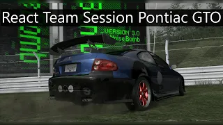 NFS ProStreet | React Team Session Pontiac GTO