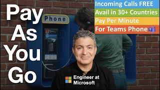 LEAST EXPENSIVE Microsoft Teams Phone Calling Plan | Pay As You Go (PAYG)