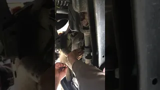 1996 Jeep Cherokee XJ clutch slave cylinder replacement.