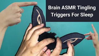 Brain ASMR Tingling Triggers For Sleep {Tapping Scratching Gentle Hand Movements}
