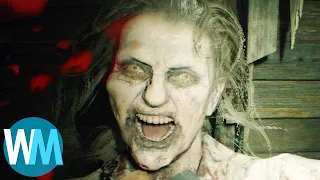 TOP 10 des JUMP SCARES les plus EFFRAYANTS dans le jeux "Resident Evil" !