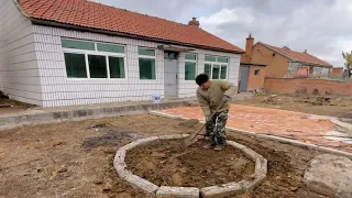 Grandpa passed away, genius man helped his father renovate old house ~ Cleaning and renovating yard
