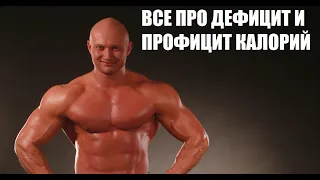 30 минут. Дефицит и профицит калорий, белка, углеводов. Как влияет на тренировки, рост мышц, сушку.